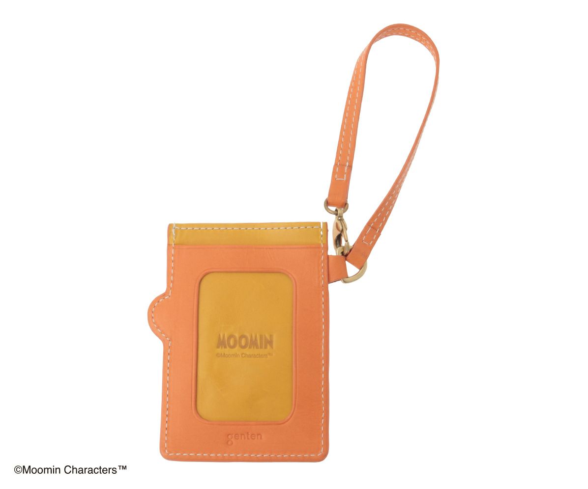 genten ゲンテン MOOMIN ムーミン はみ出しパスケース「ムーミン」 46158