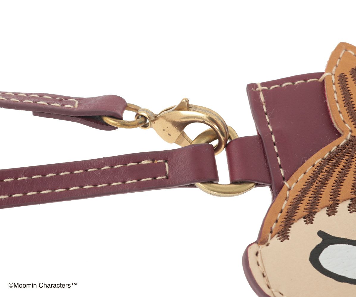 genten ゲンテン MOOMIN ムーミン はみ出しパスケース「リトルミイ」 46159