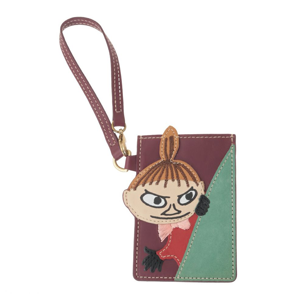 genten ゲンテン MOOMIN ムーミン はみ出しパスケース「リトルミイ」 46159