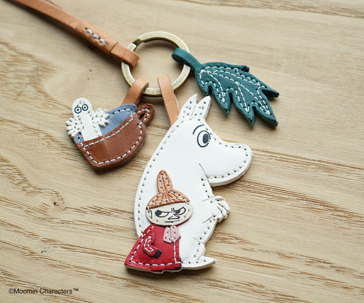 genten ゲンテン MOOMIN ムーミン ワクワクチャーム「ムーミン＆リトルミイ」 46162