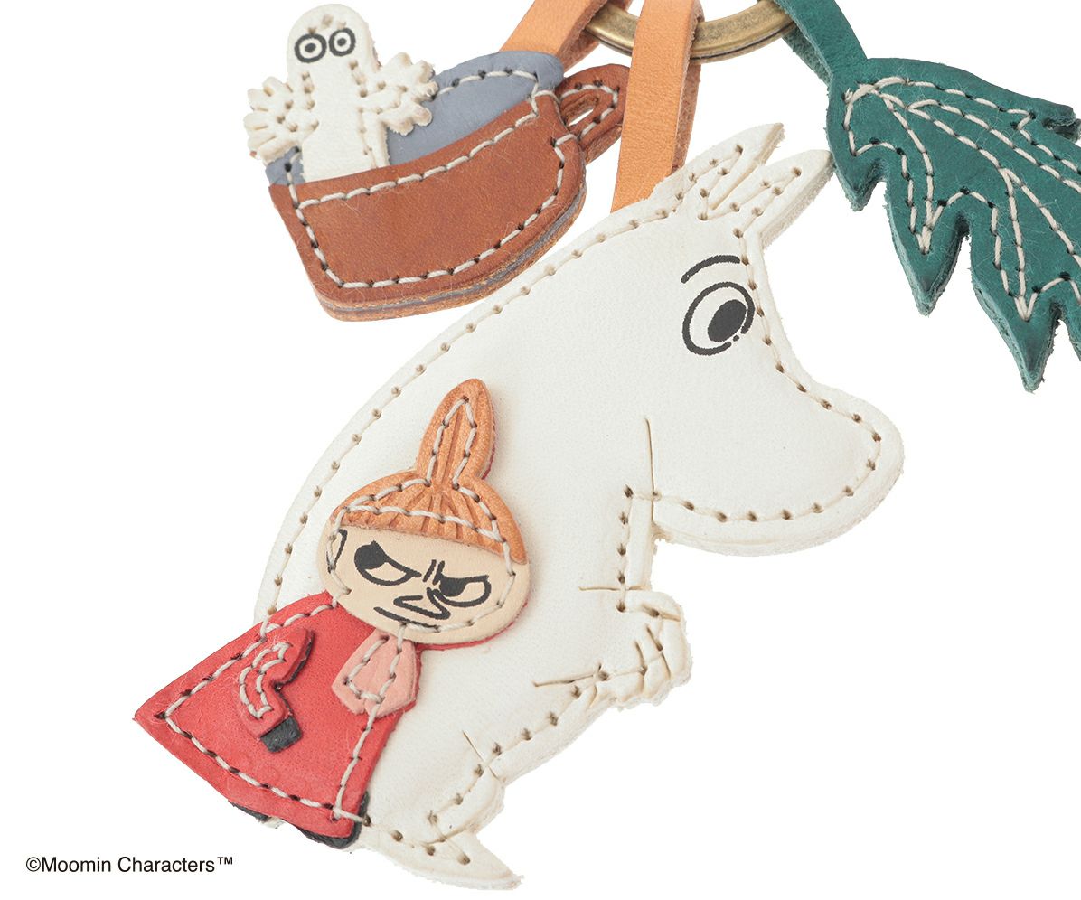 genten ゲンテン MOOMIN ムーミン ワクワクチャーム「ムーミン＆リトルミイ」 46162