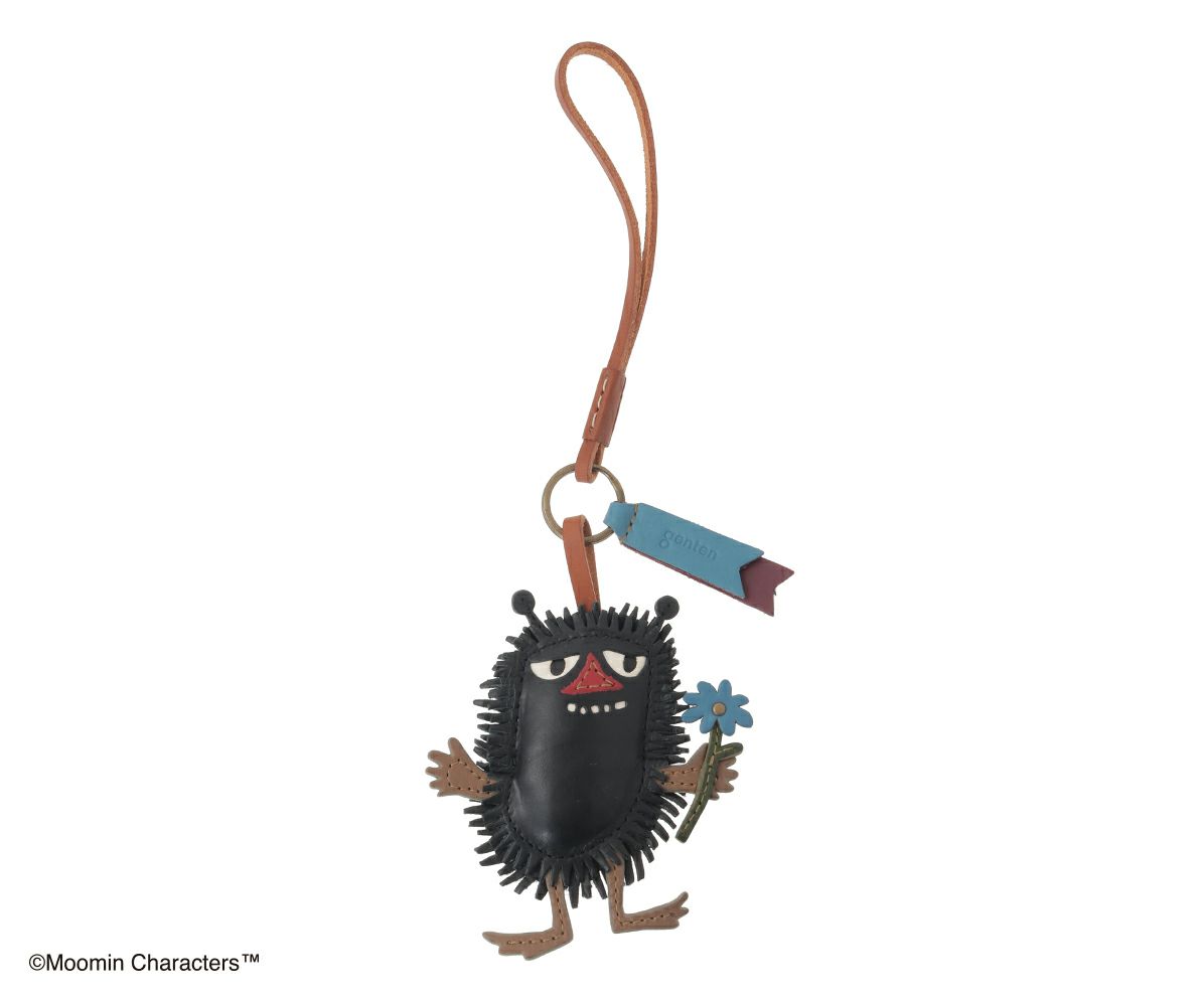 genten ゲンテン MOOMIN ムーミン ふわふわチャーム「スティンキー」 46165