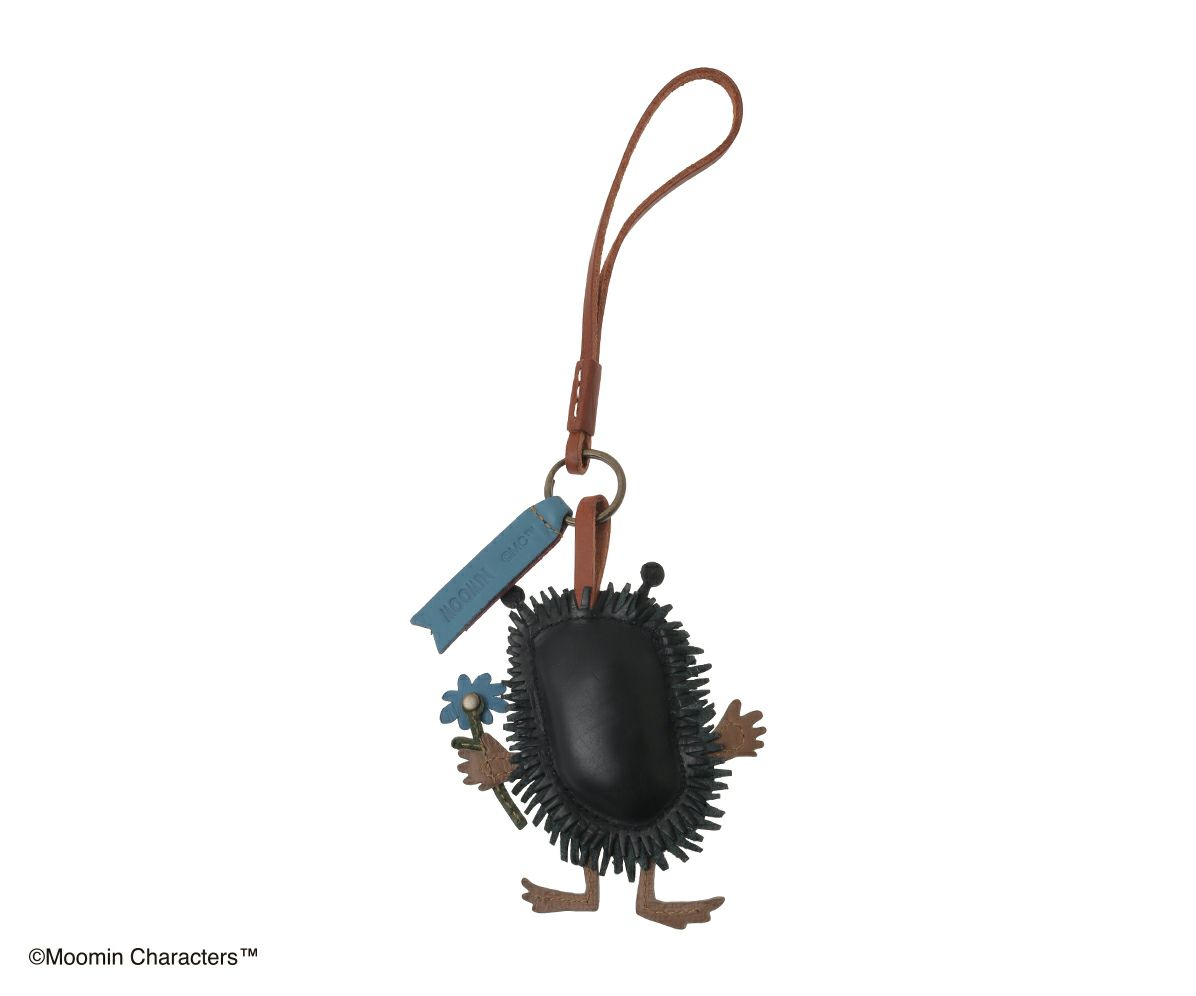 genten ゲンテン MOOMIN ムーミン ふわふわチャーム「スティンキー」 46165