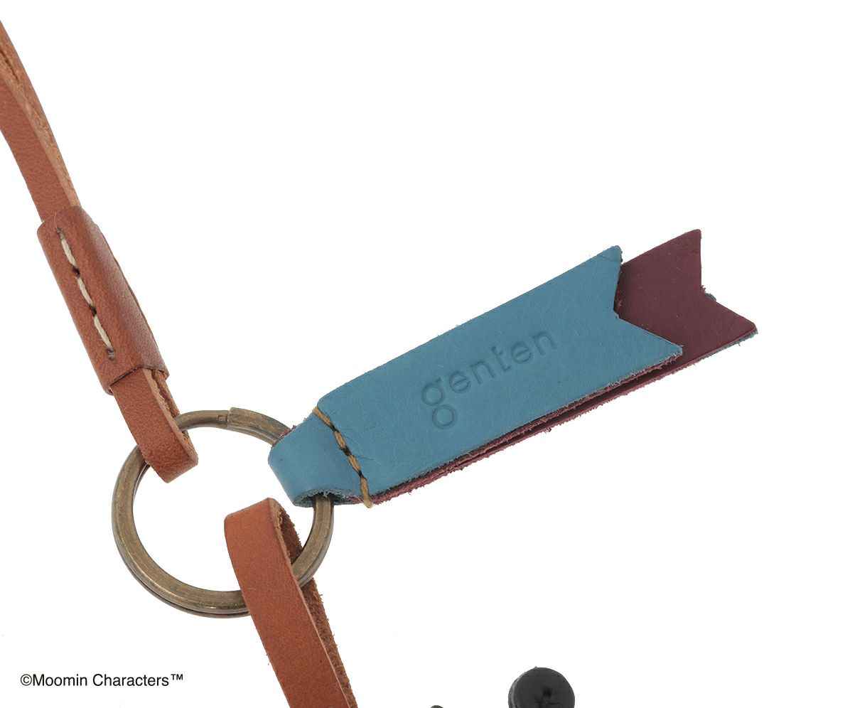 genten ゲンテン MOOMIN ムーミン ふわふわチャーム「スティンキー」 46165