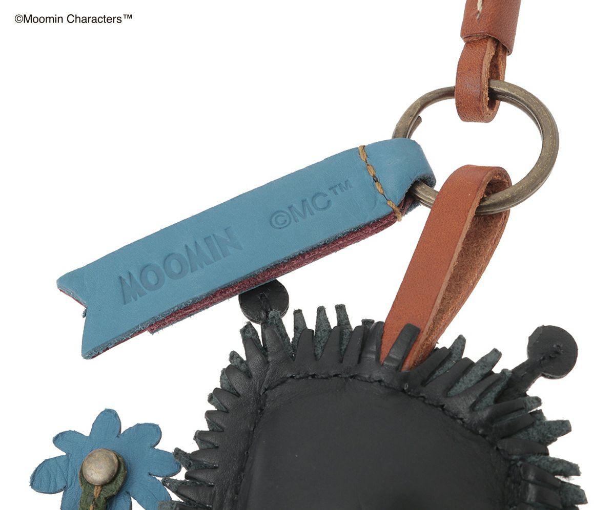 genten ゲンテン MOOMIN ムーミン ふわふわチャーム「スティンキー」 46165