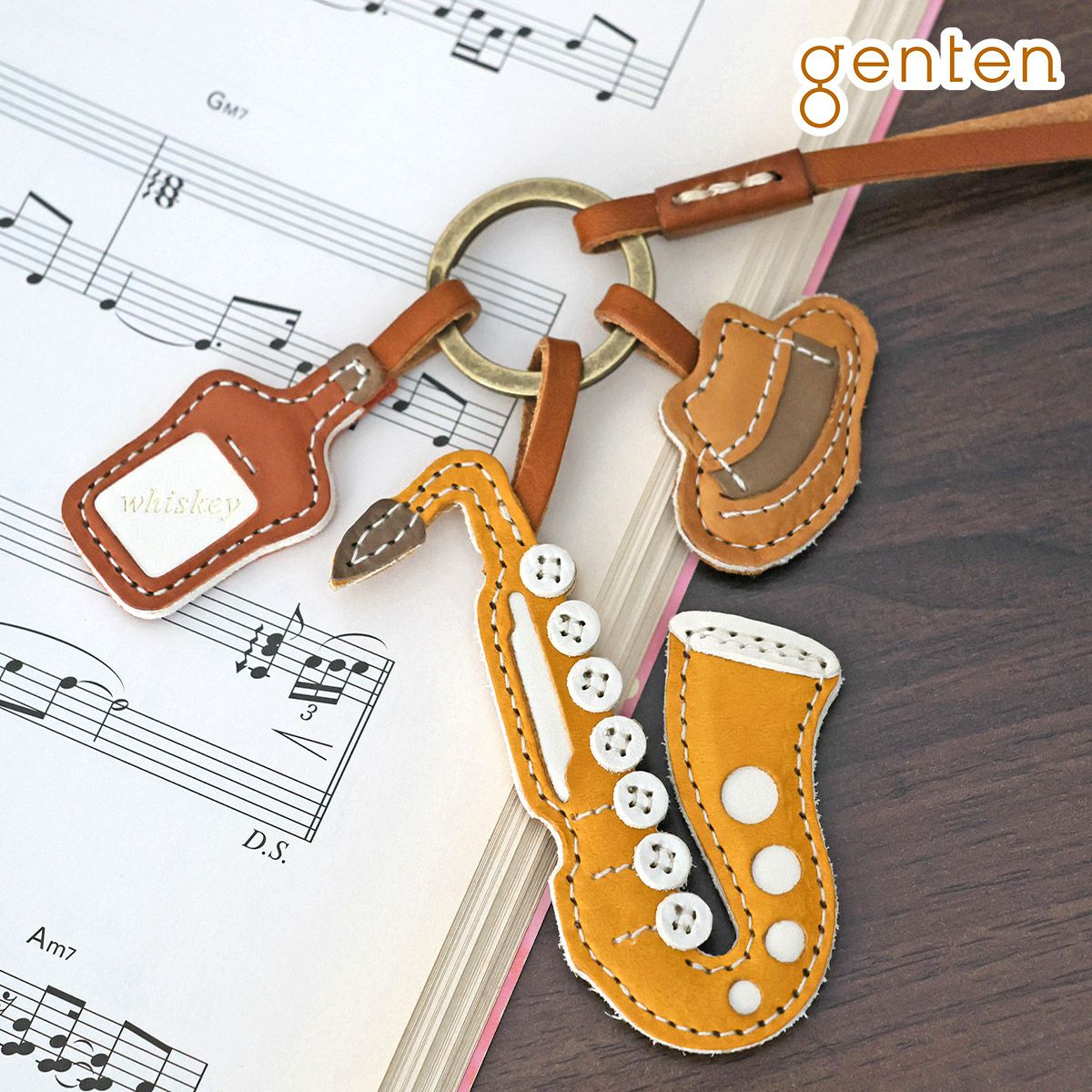 genten ゲンテン WAKU WAKU Charm ワクワクチャーム サックス 40864