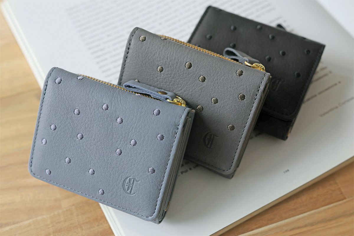 CLEDRAN クレドラン LIMA リマ 小銭入れ付き三つ折り財布 CR-CL3891