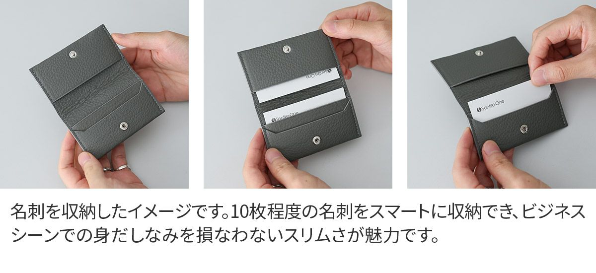 HERGOPOCH エルゴポック TOCCABENE Series トッカベーネシリーズ スリム名刺入れ TCW-SNAM