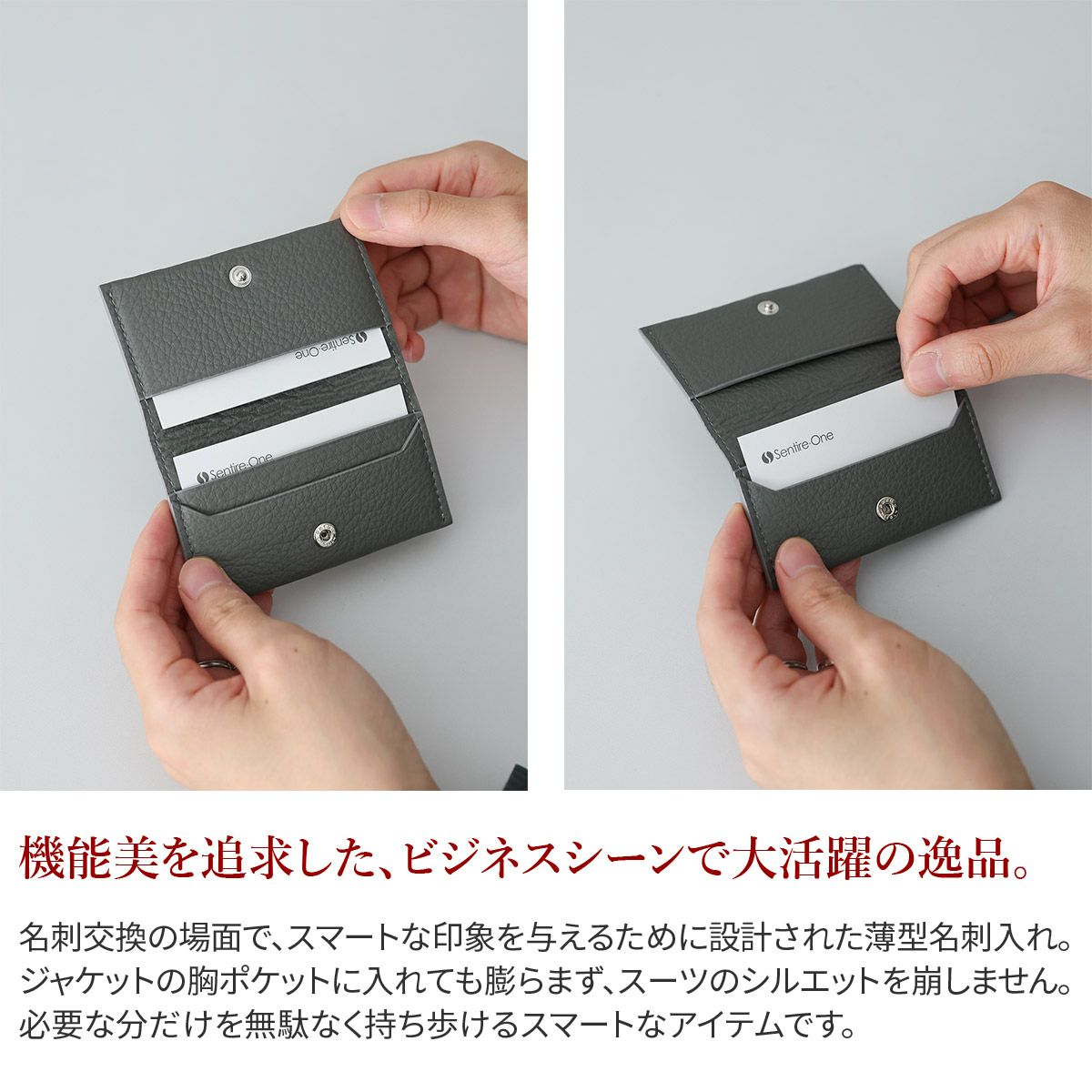 HERGOPOCH エルゴポック TOCCABENE Series トッカベーネシリーズ スリム名刺入れ TCW-SNAM