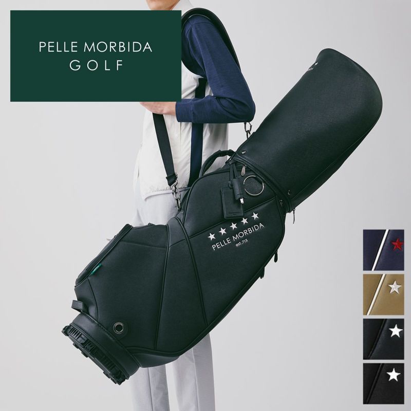 F06102 新品 PELLE MORBIDA キャディバッグ ペッレモルビダ PELLE MORBIDA GOLF COLLECTION