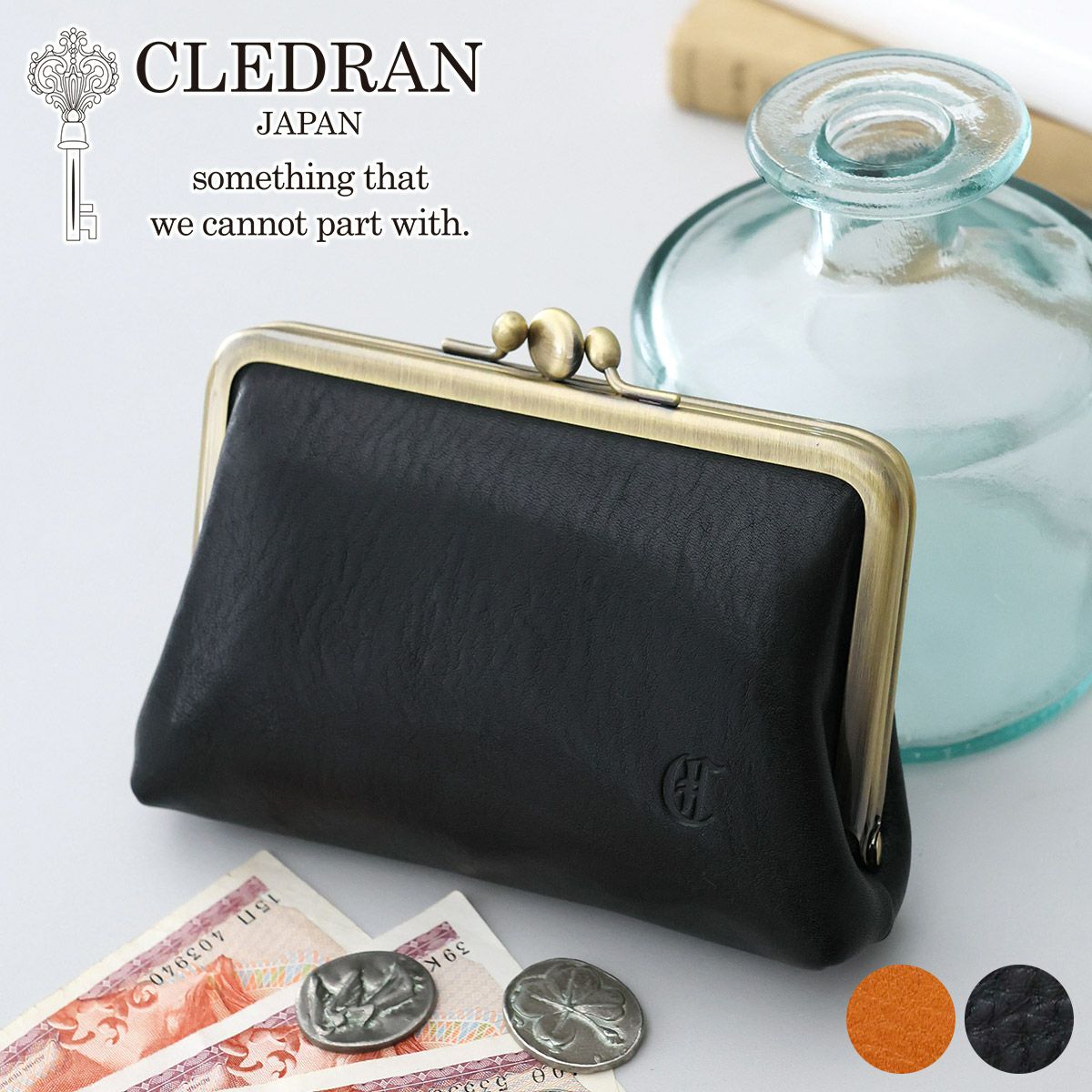 CLEDRAN クレドラン NOS ノス がま口財布 CR-CL3907