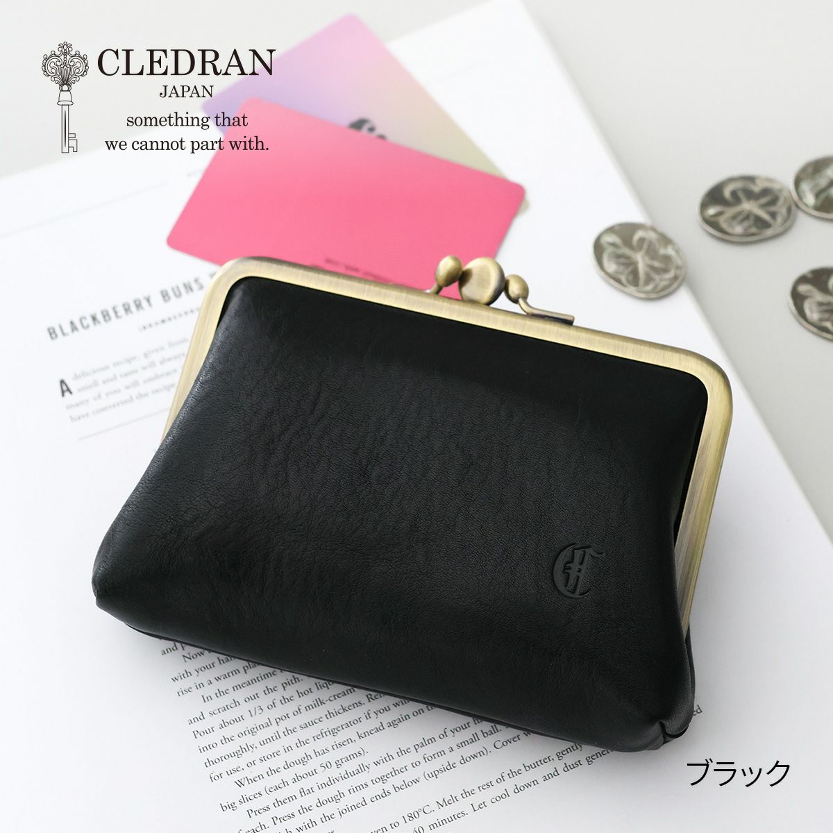 CLEDRAN クレドラン NOS ノス がま口財布 CR-CL3907