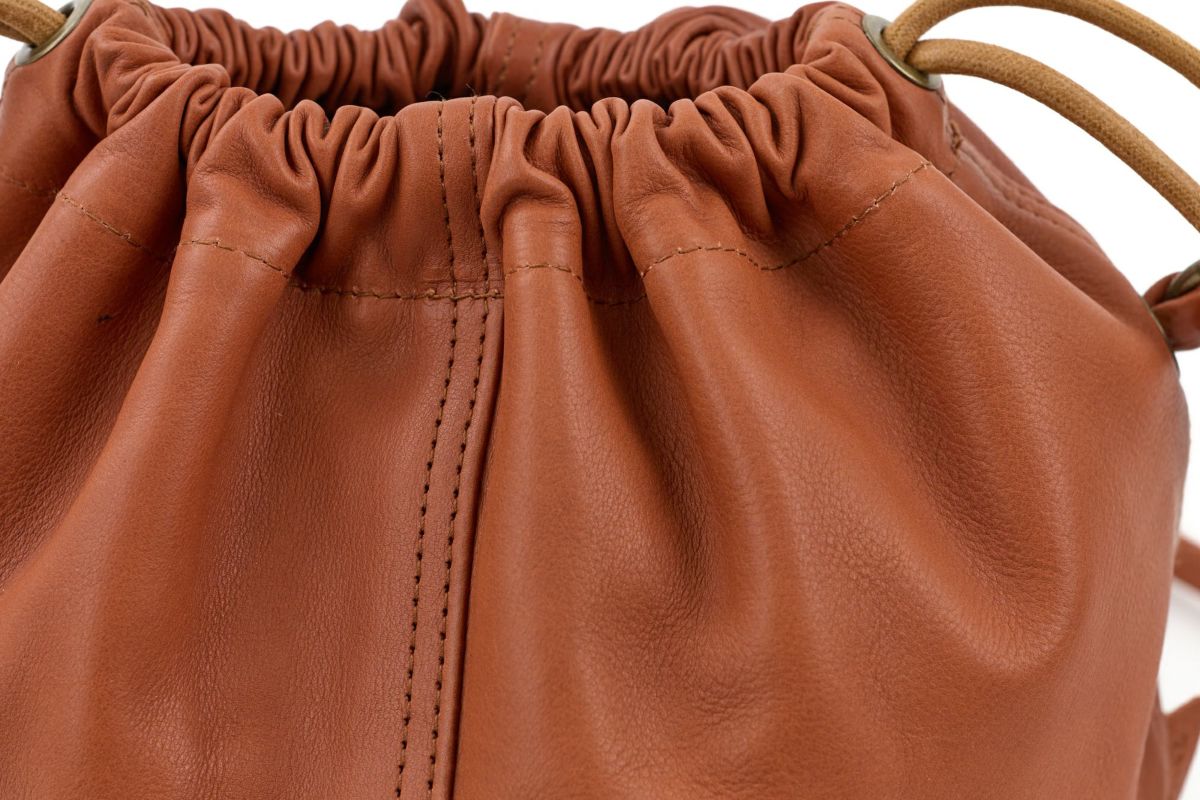 genten ゲンテン サスティナブル巾着 巾着ショルダーバッグ 44465