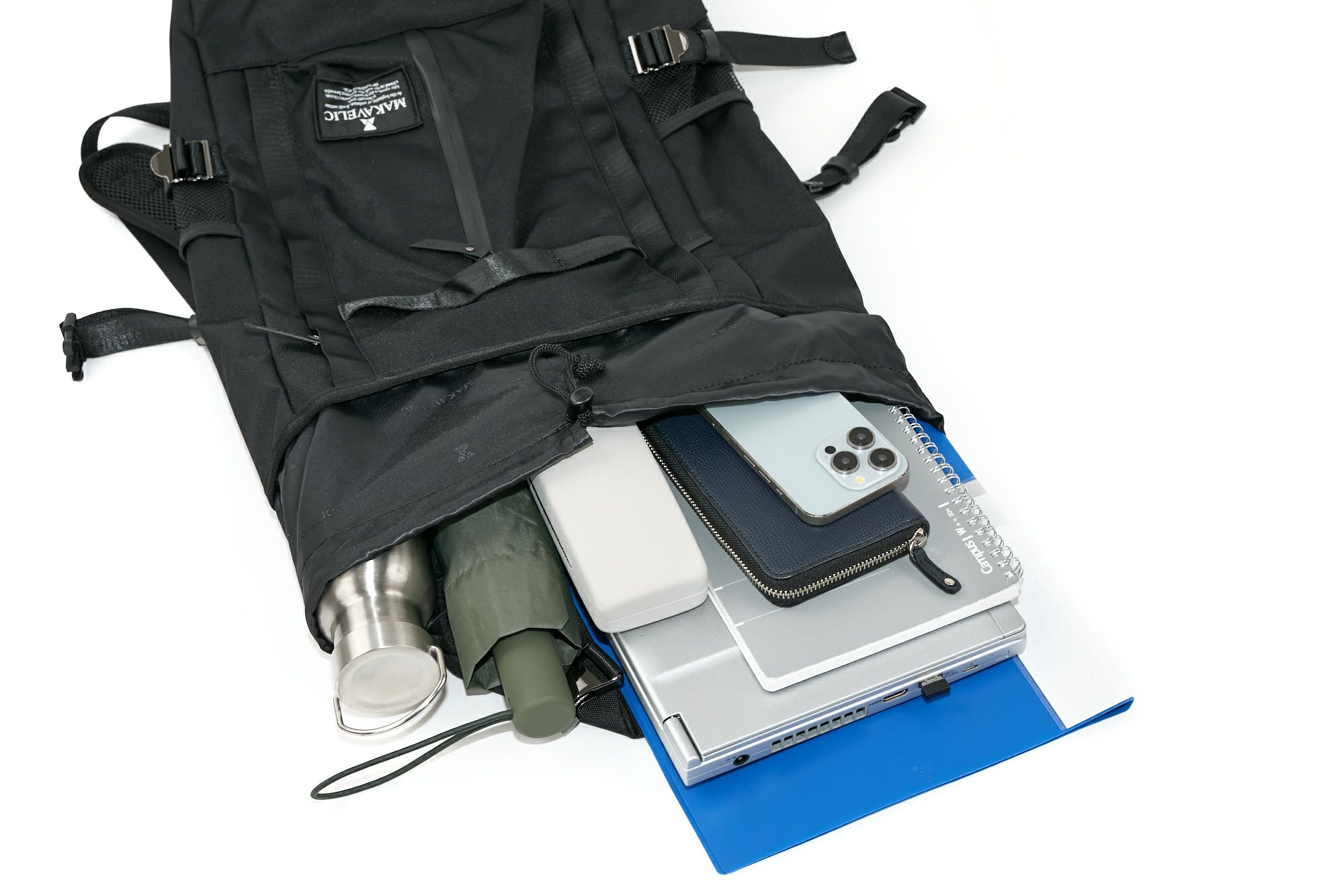 MAKAVELIC マキャベリック DOUBLE LINE2 RECTANGLE DAYPACK 3120-10126