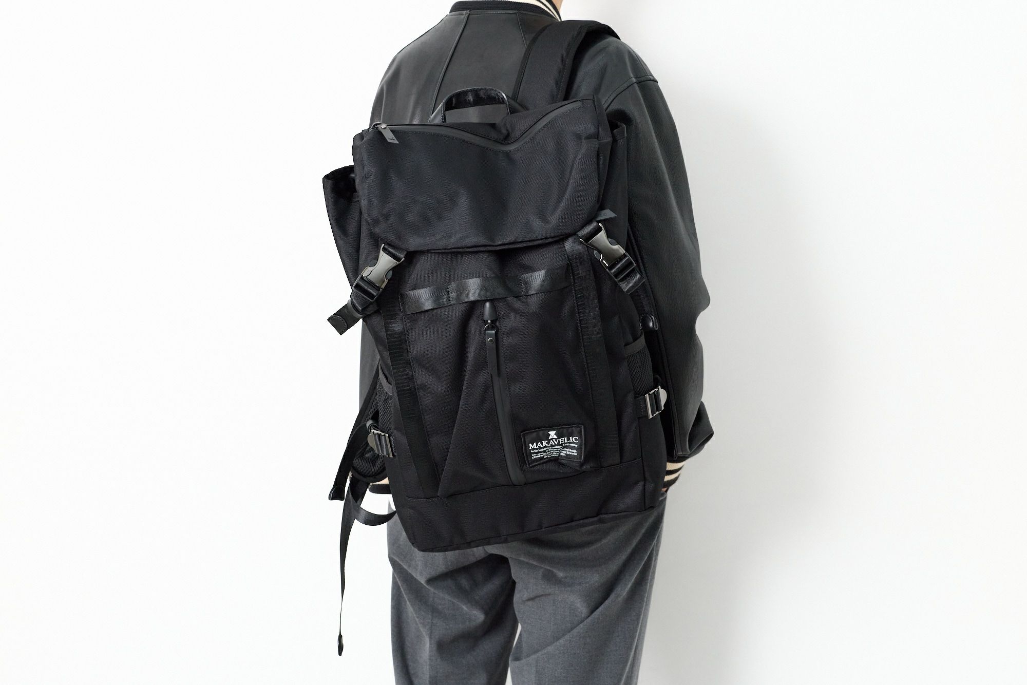 MAKAVELIC マキャベリック DOUBLE LINE2 RECTANGLE DAYPACK 3120-10126