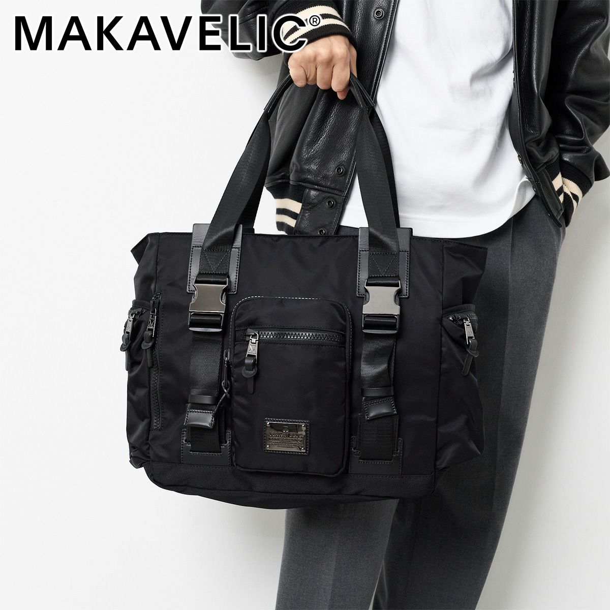 MAKAVELIC マキャベリック SIERRA BIND UP 3 TOTE BAG 3123-10201