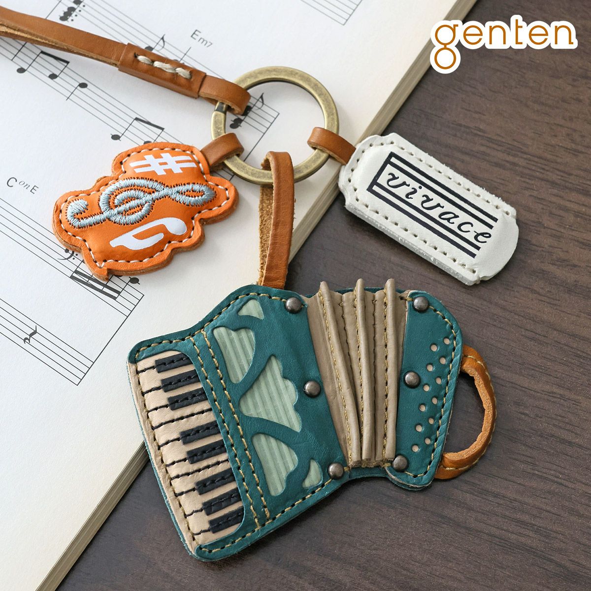 genten ゲンテン WAKU WAKU Charm ワクワクチャーム アコーディオン 40866