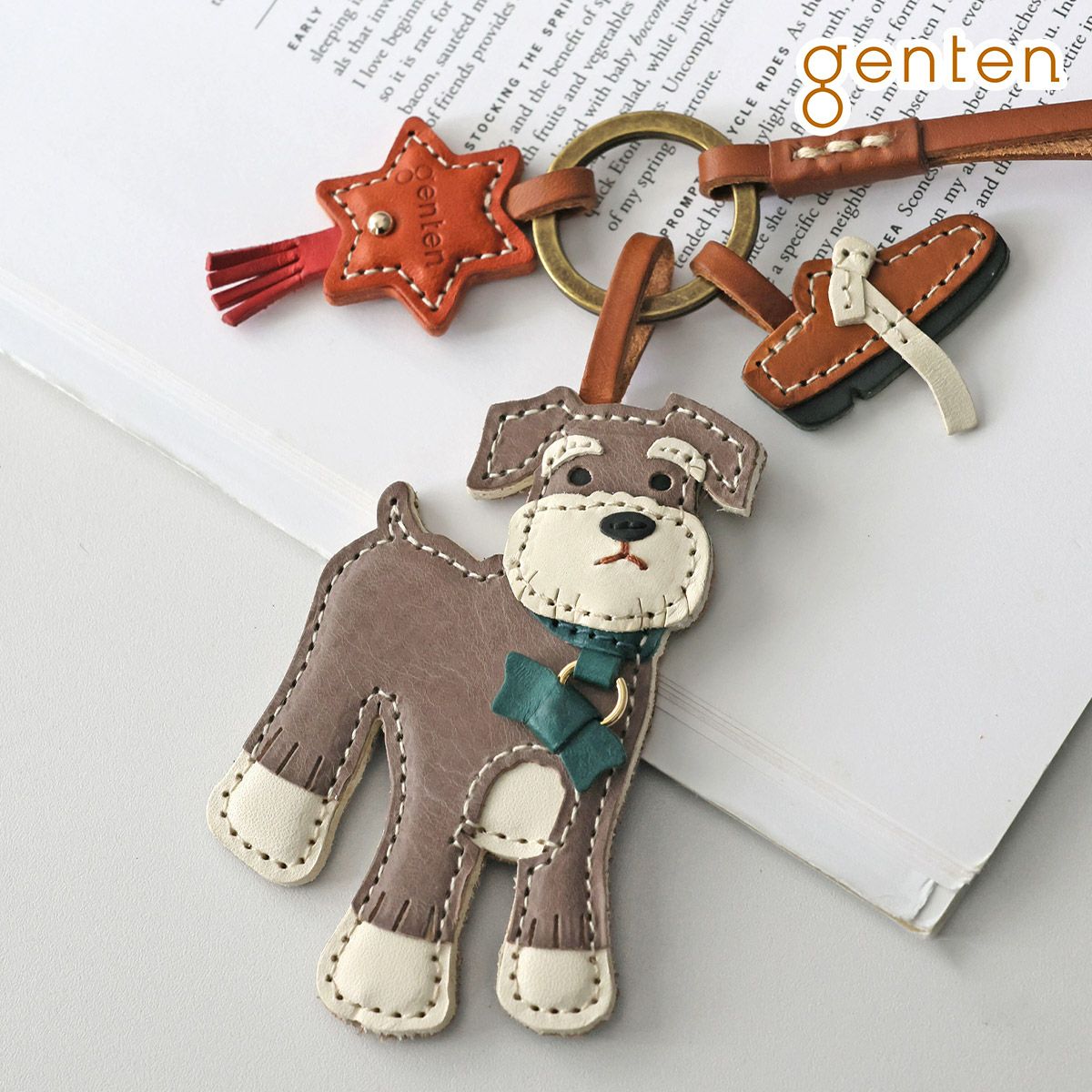 genten ゲンテン WAKU WAKU Charm ワクワクチャーム シュナウザー 40867
