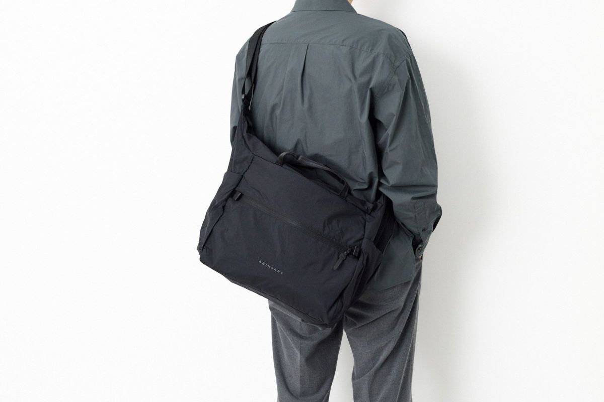 ANINSANE アンインセイン パッカブル ダッフルショルダーバッグ AN-P03