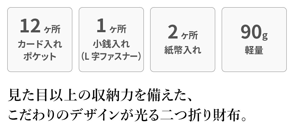 ALBERO アルベロ Anello アネッロ 小銭入れ付き二つ折り財布（L字ファスナー式） 6902