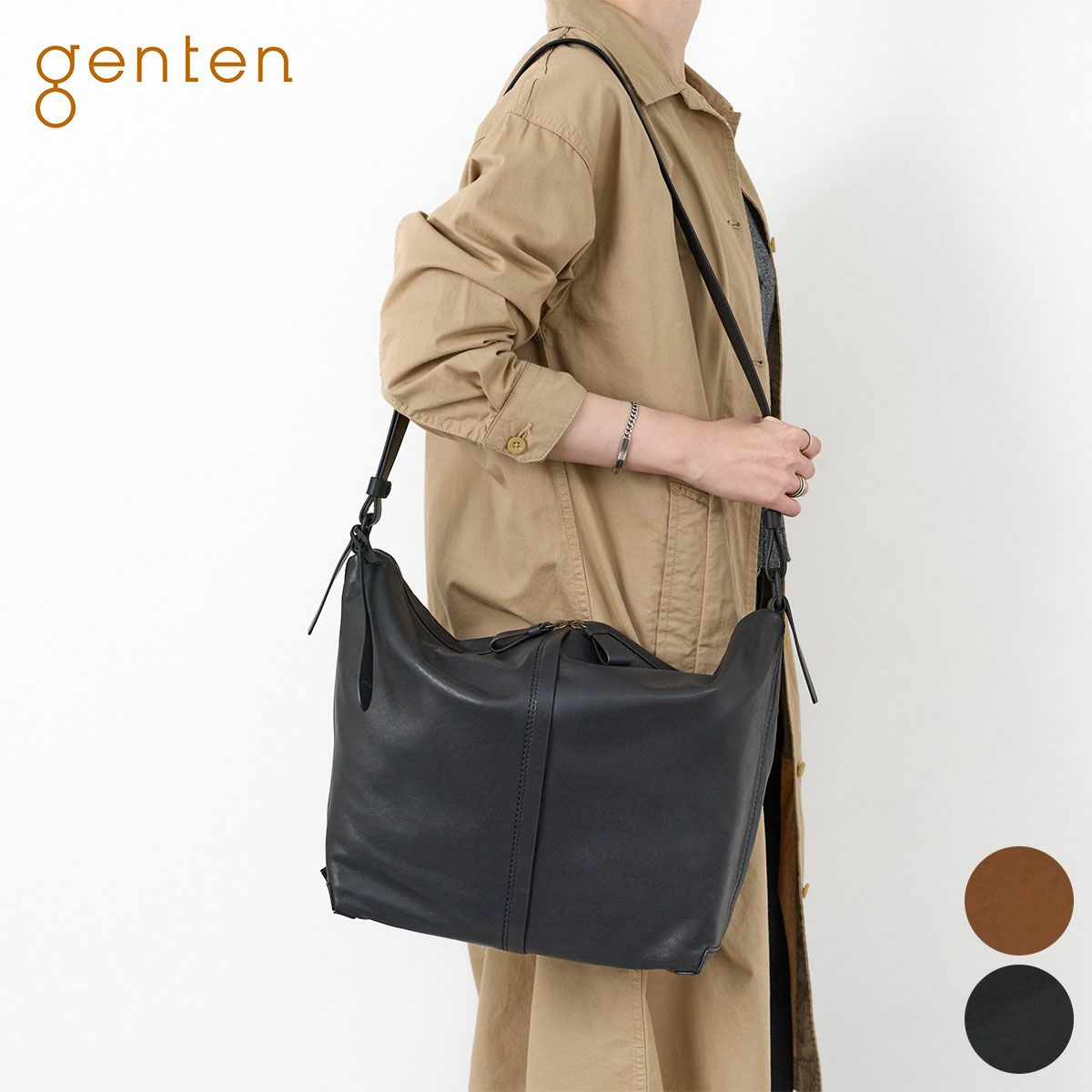 genten ゲンテン Light sheep ライトシープ ショルダーバッグ 44855