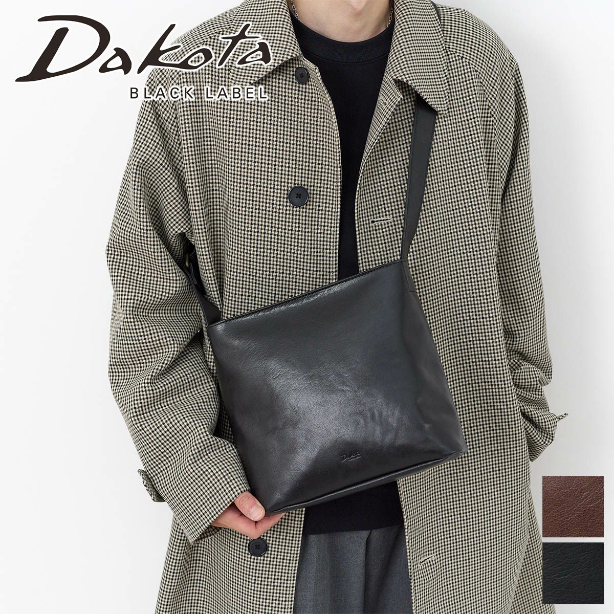 Dakota BLACK LABEL ダコタ ブラックレーベル インセンス スクエアショルダーバッグ 1624204