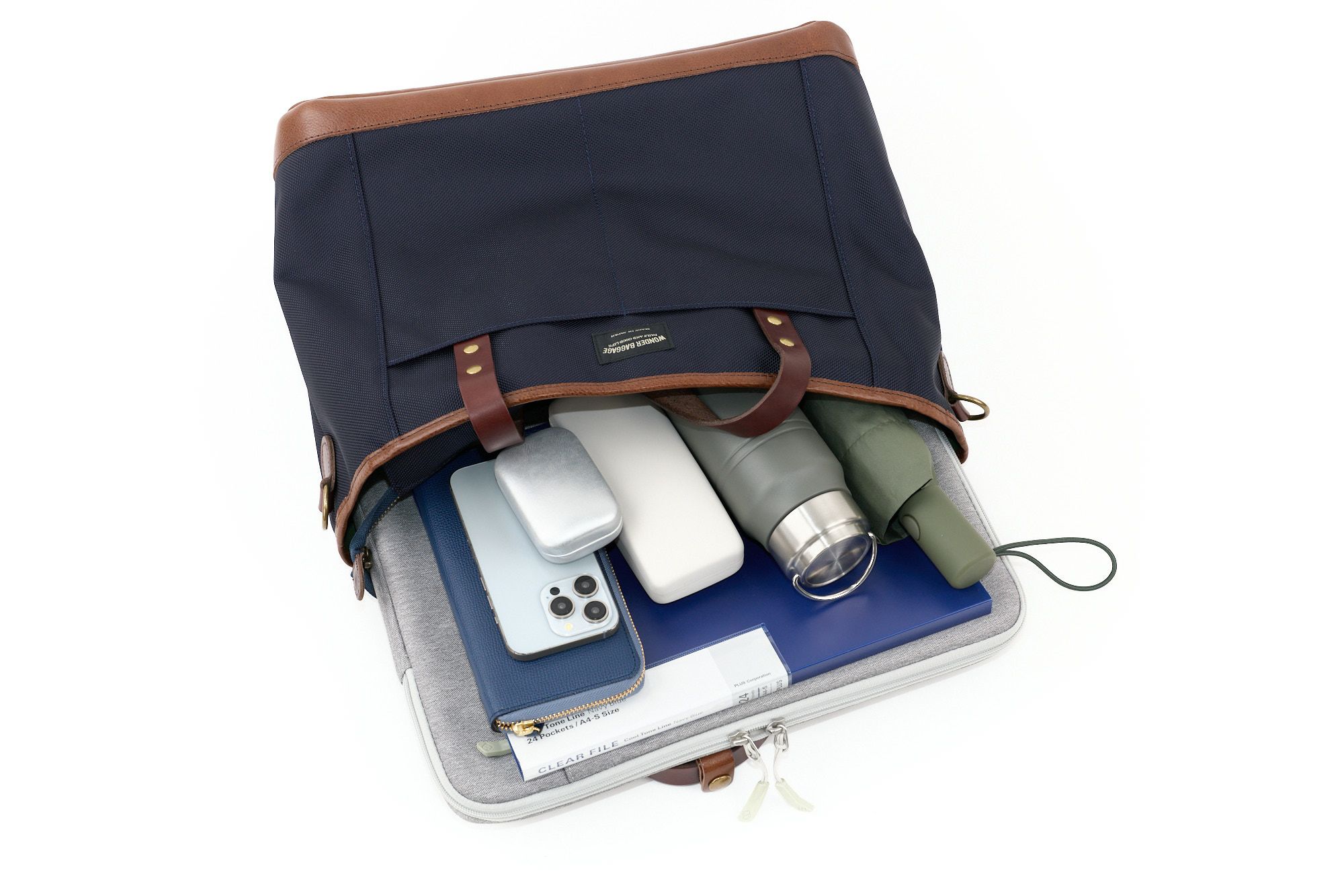 WONDER BAGGAGE ワンダーバケージ GOODMANS ビジネスシリーズ トートバッグ WB-G-039