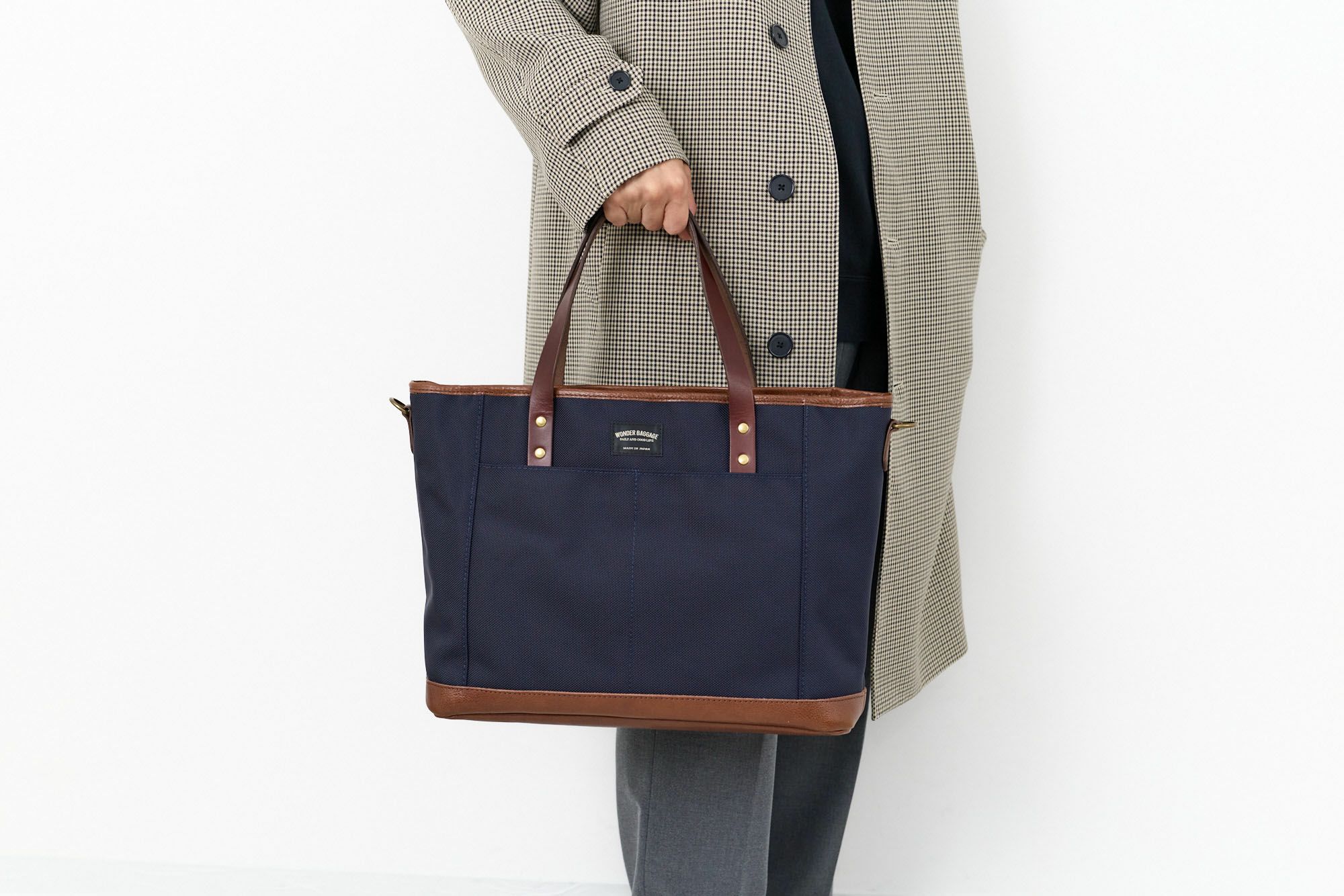 WONDER BAGGAGE ワンダーバケージ GOODMANS ビジネスシリーズ トートバッグ WB-G-039