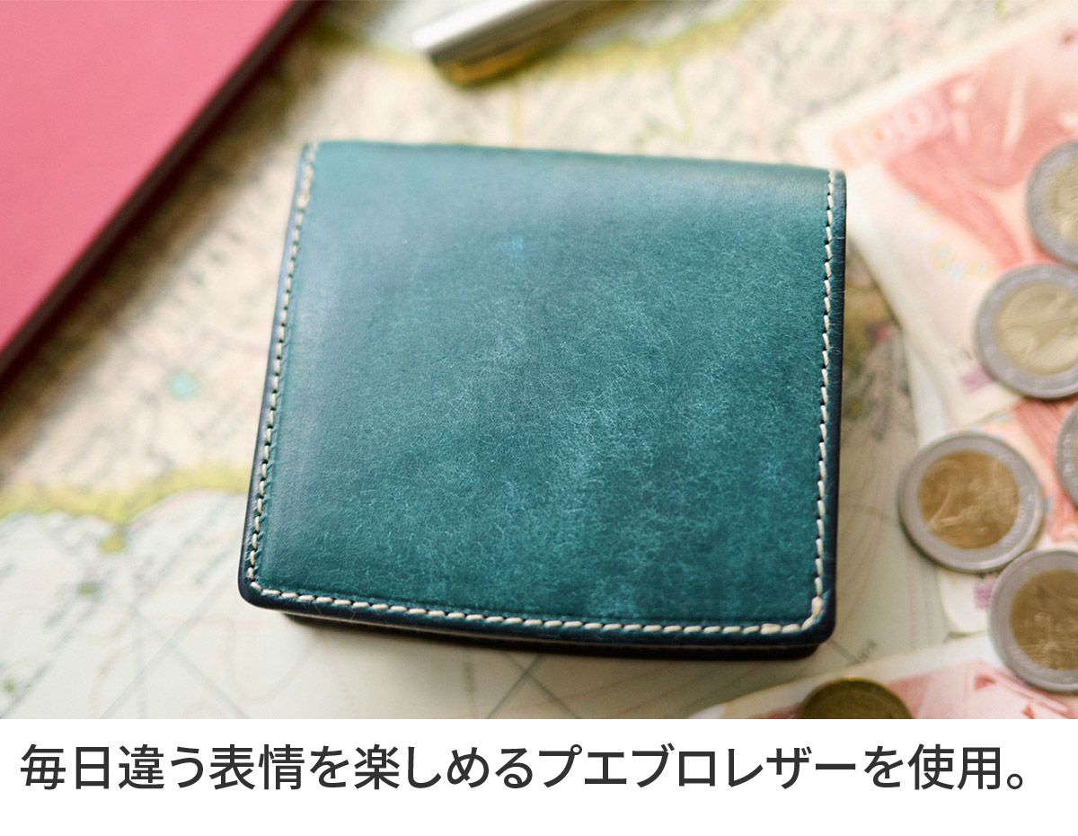 CORBO. コルボ SLATE PUEBLO スレート プエブロ スマートウォレット 二つ折り財布 1LN-1714