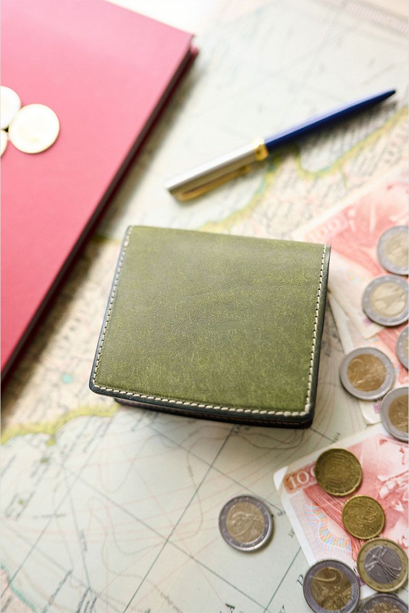 CORBO. コルボ SLATE PUEBLO スレート プエブロ スマートウォレット 二つ折り財布 1LN-1714