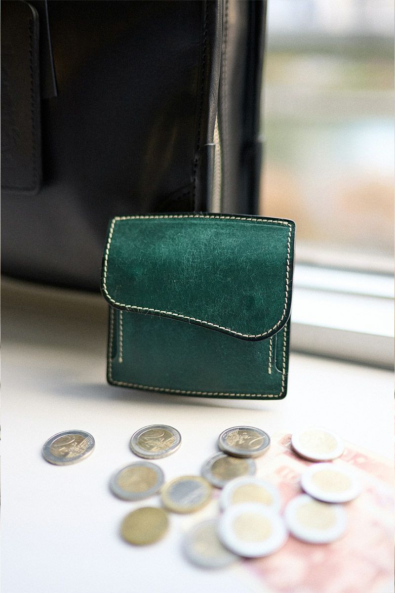 CORBO. コルボ SLATE PUEBLO スレート プエブロ マネークリップ式 コンパクト財布 1LN-1715