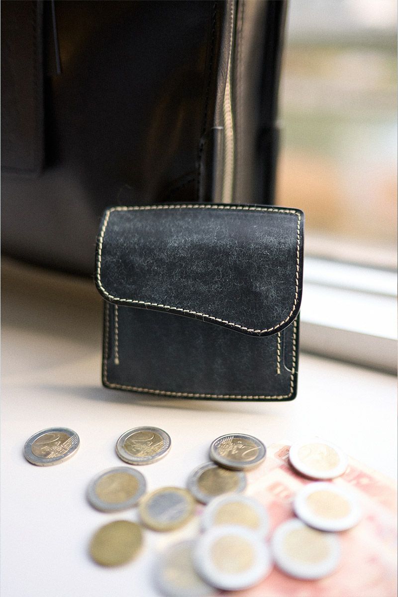 CORBO. コルボ SLATE PUEBLO スレート プエブロ マネークリップ式 コンパクト財布 1LN-1715