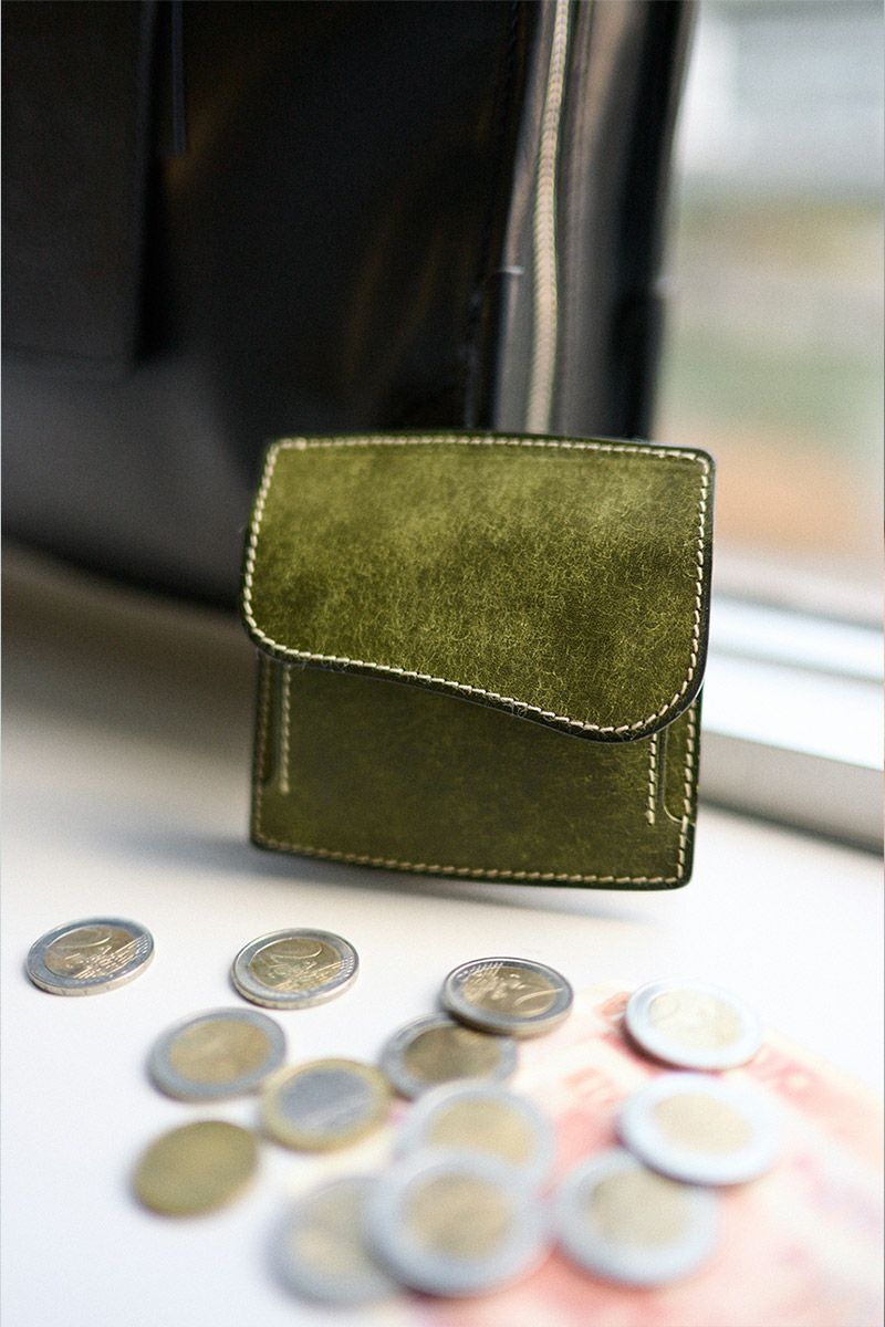 CORBO. コルボ SLATE PUEBLO スレート プエブロ マネークリップ式 コンパクト財布 1LN-1715