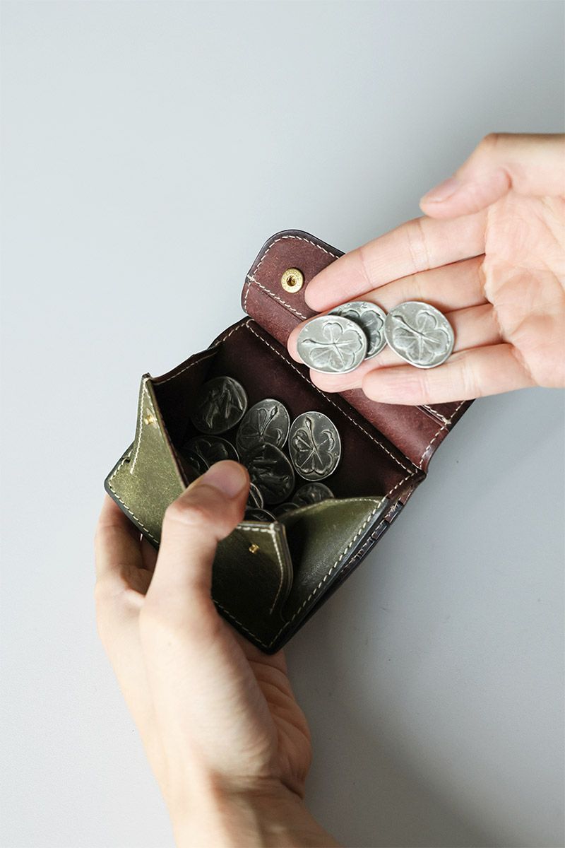 CORBO. コルボ SLATE PUEBLO スレート プエブロ マネークリップ式 コンパクト財布 1LN-1715