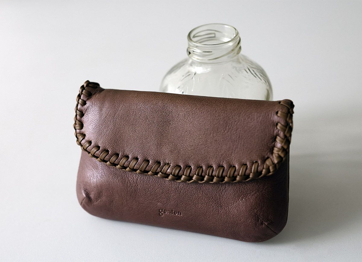 genten ゲンテン Wool sheep soft ウールシープソフト マルチケース 44872