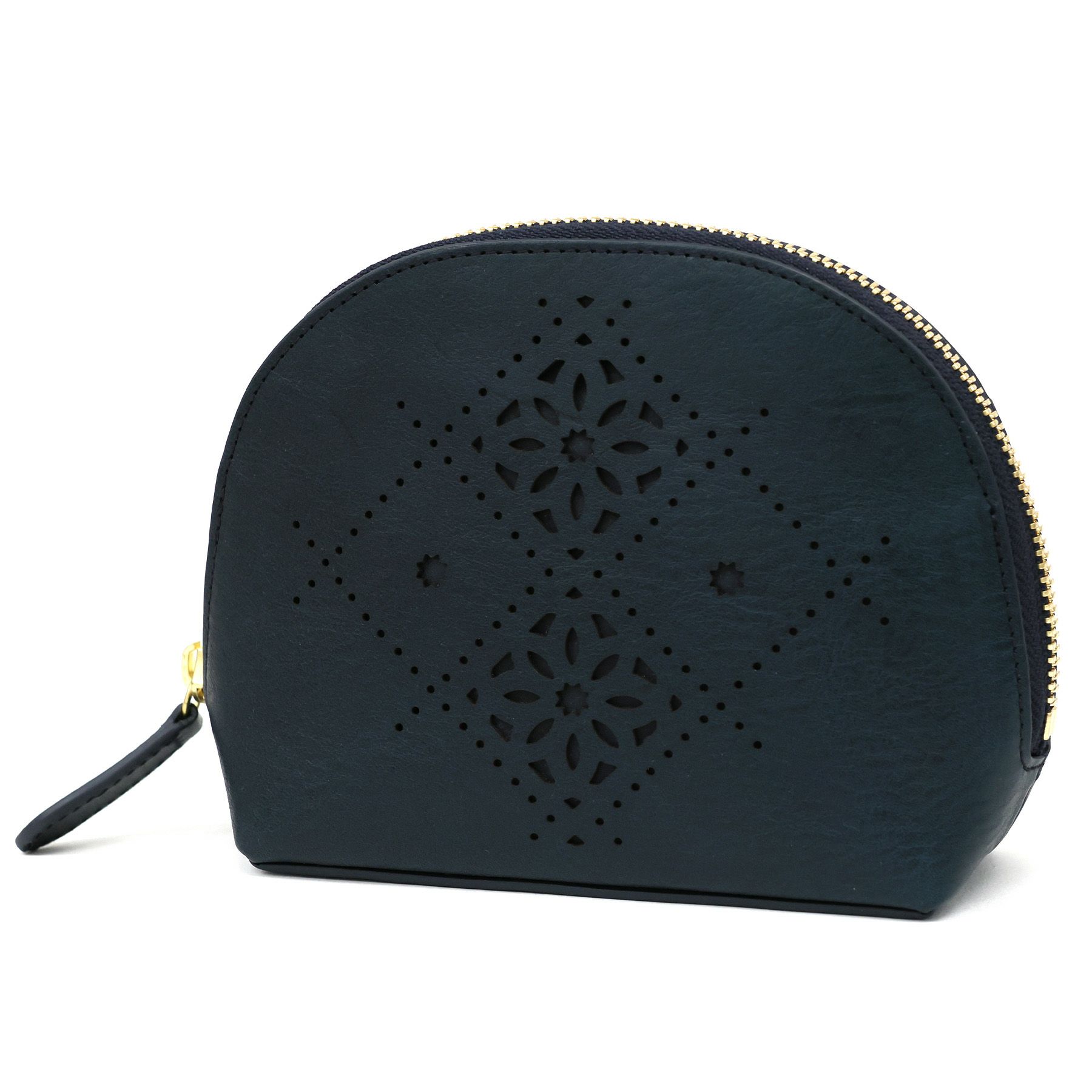 genten ゲンテン Argyle Cutwork アーガイルカットワーク ポーチ 44815