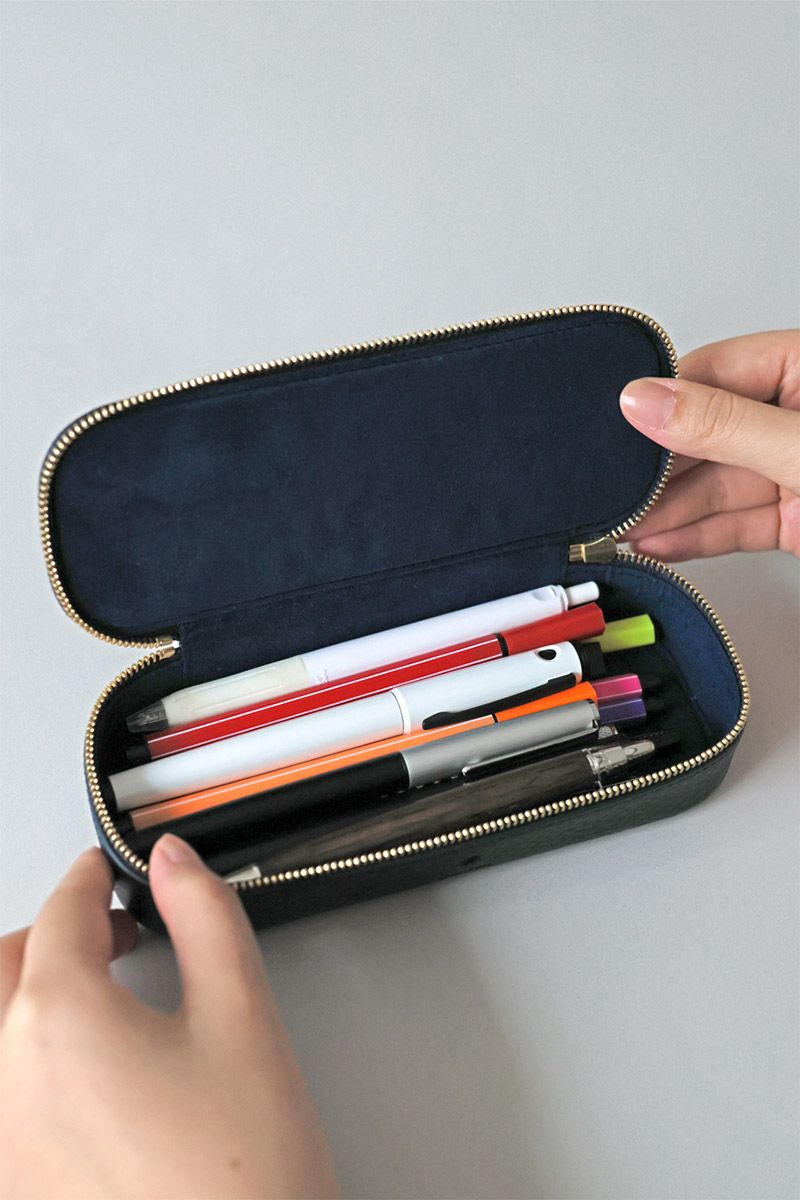 genten ゲンテン Argyle Cutwork アーガイルカットワーク メガネケース 44816