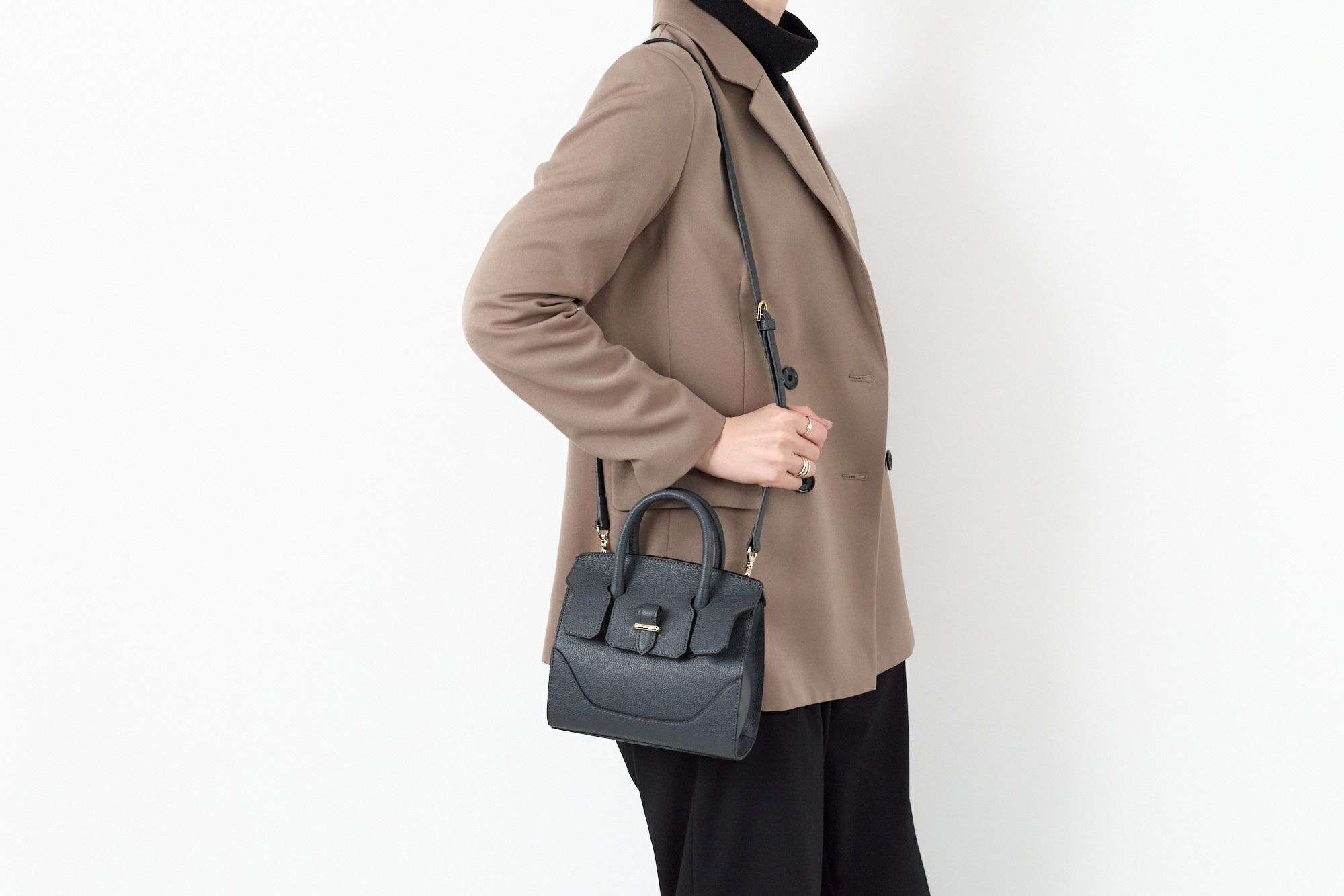 PELLE MORBIDA ペッレモルビダ MAKI KANEKO×PELLE MORBIDA ミニボストンバッグ (Sサイズ) PMO-KVE101