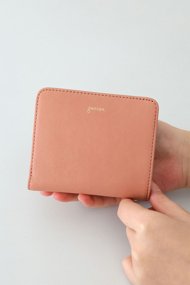 genten ゲンテン Armonia アルモニア 小銭入れ付き二つ折り財布 44882