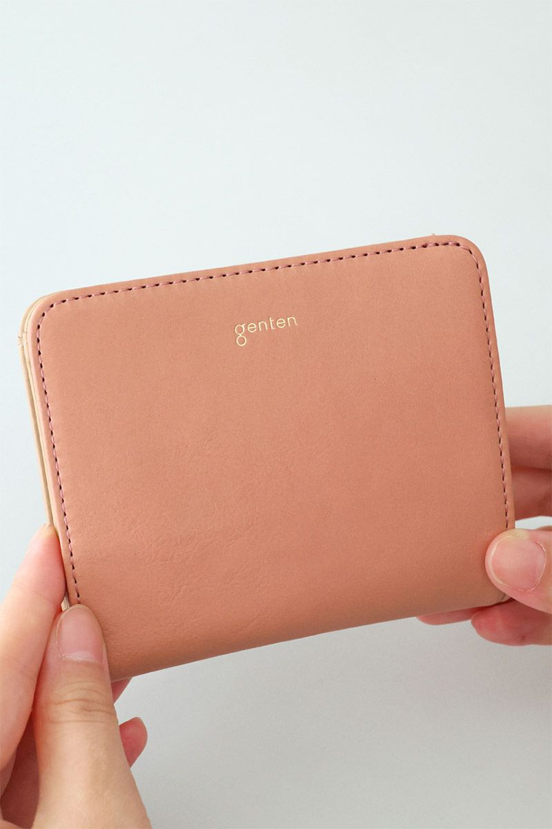 genten ゲンテン Armonia アルモニア 小銭入れ付き二つ折り財布 44882