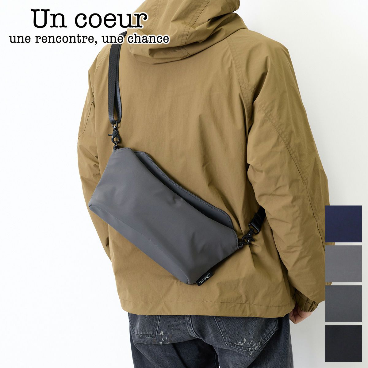 Un coeur アンクール hatch ハッチ ショルダーバッグ K904152