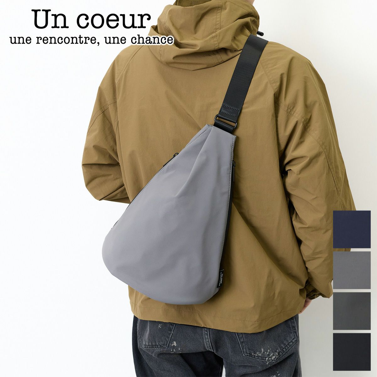 Un coeur アンクール hatch ハッチ ショルダーバッグ K904156