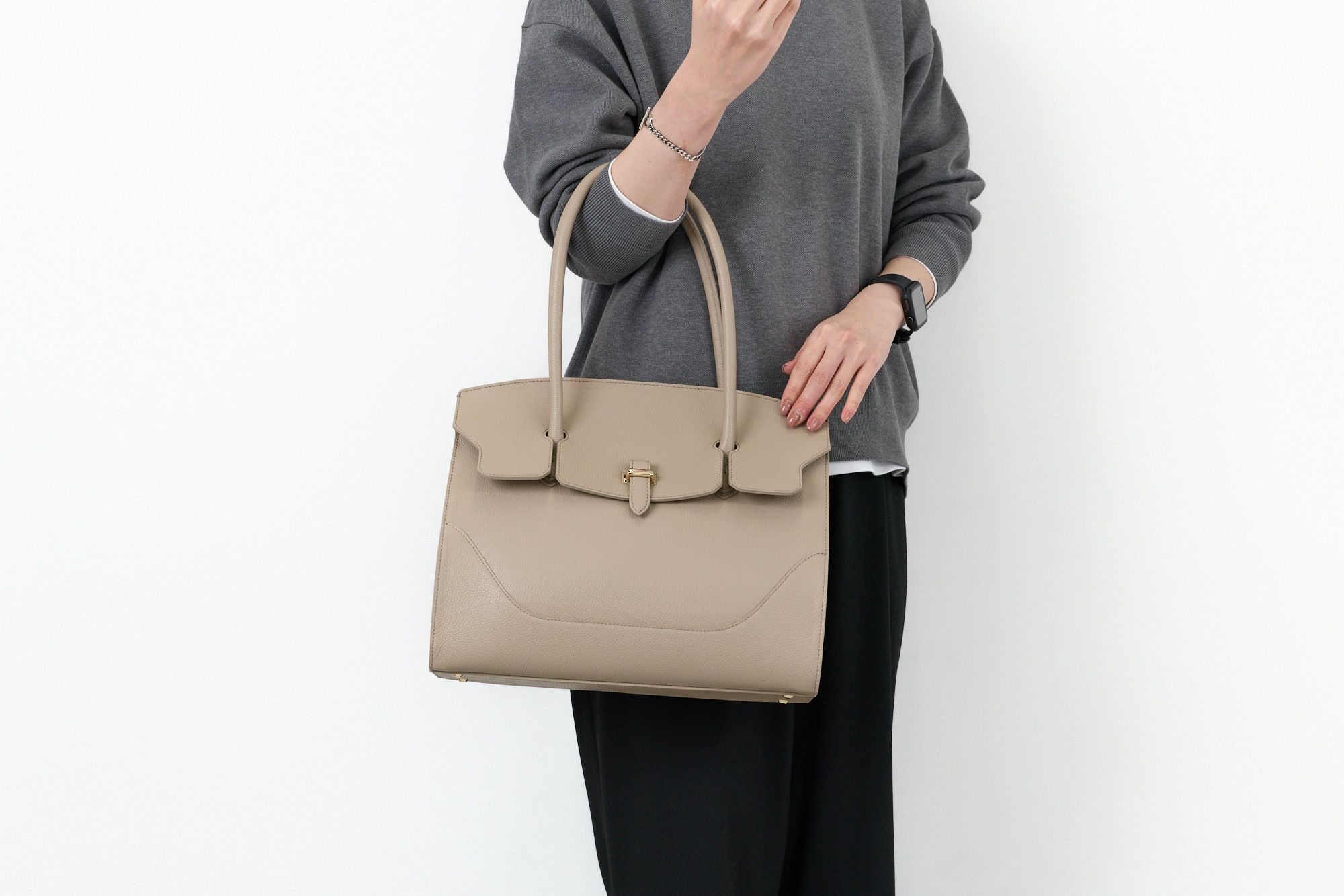 PELLE MORBIDA ペッレモルビダ Vela ヴェ－ラ フラップトートバッグ PMO-VE102