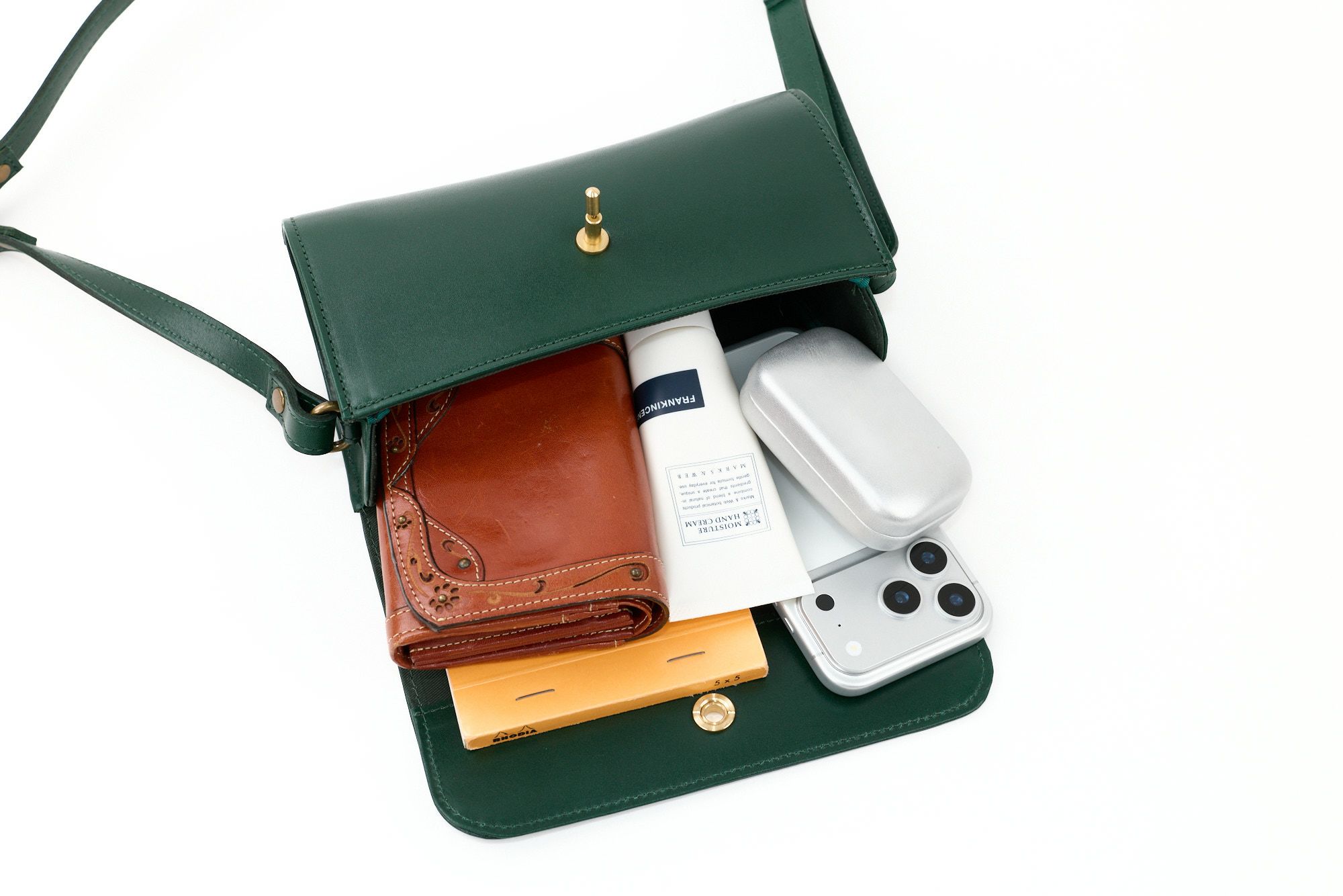 TIDEWAY タイドウェイ MOSS モス ROLL FLAP BAG T3204