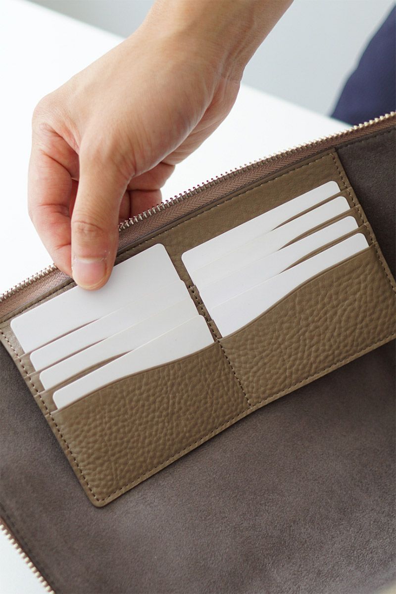 PELLE MORBIDA ペッレモルビダ Maiden Voyage メイデン ボヤージュ シュリンクレザー クラッチバッグ PMO-MB058