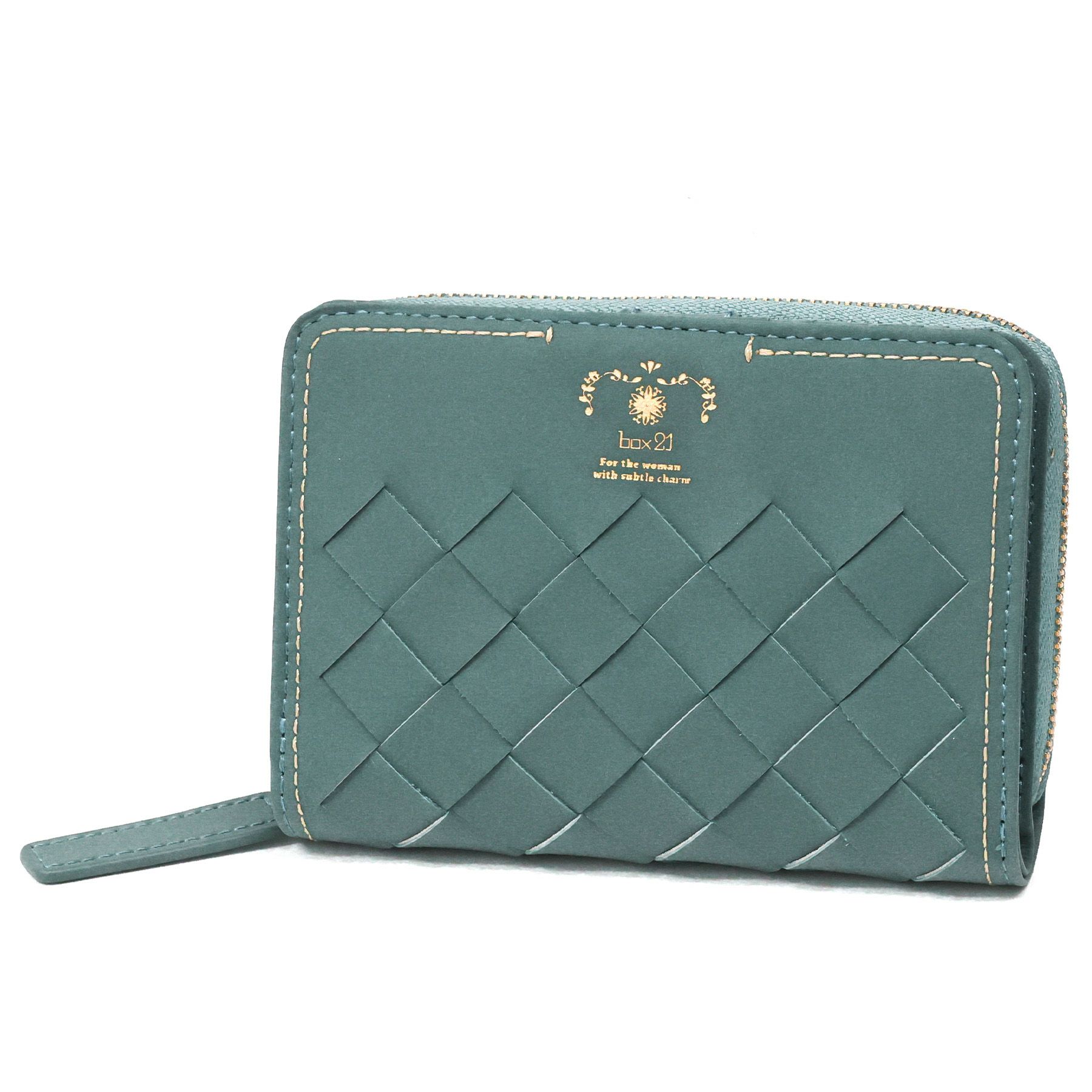 box21 ボックス21 パーチェ 小銭入れ付き二つ折り財布 0332470