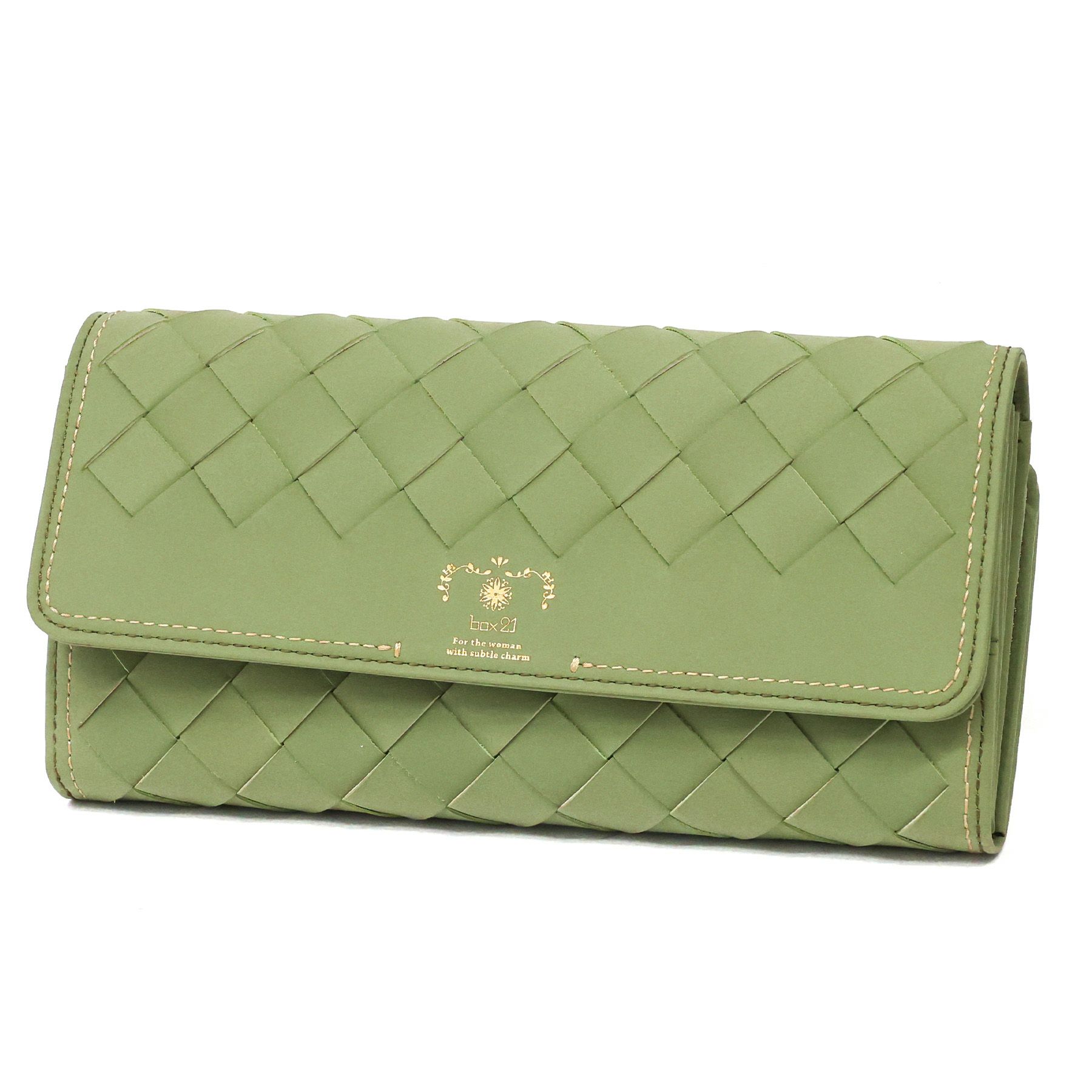 box21 ボックス21 パーチェ 小銭入れ付き長財布 0332474