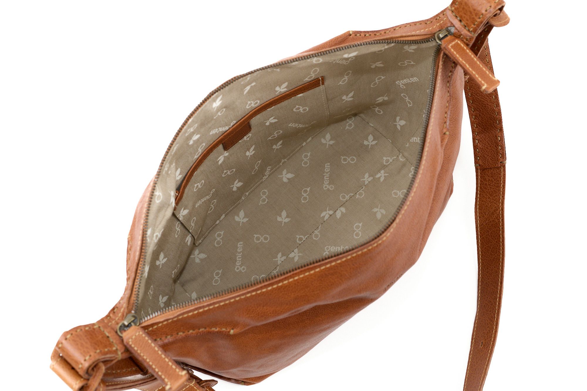 genten ゲンテン Vintage buffalo ヴィンテージバッファロー ショルダーバッグ 44877