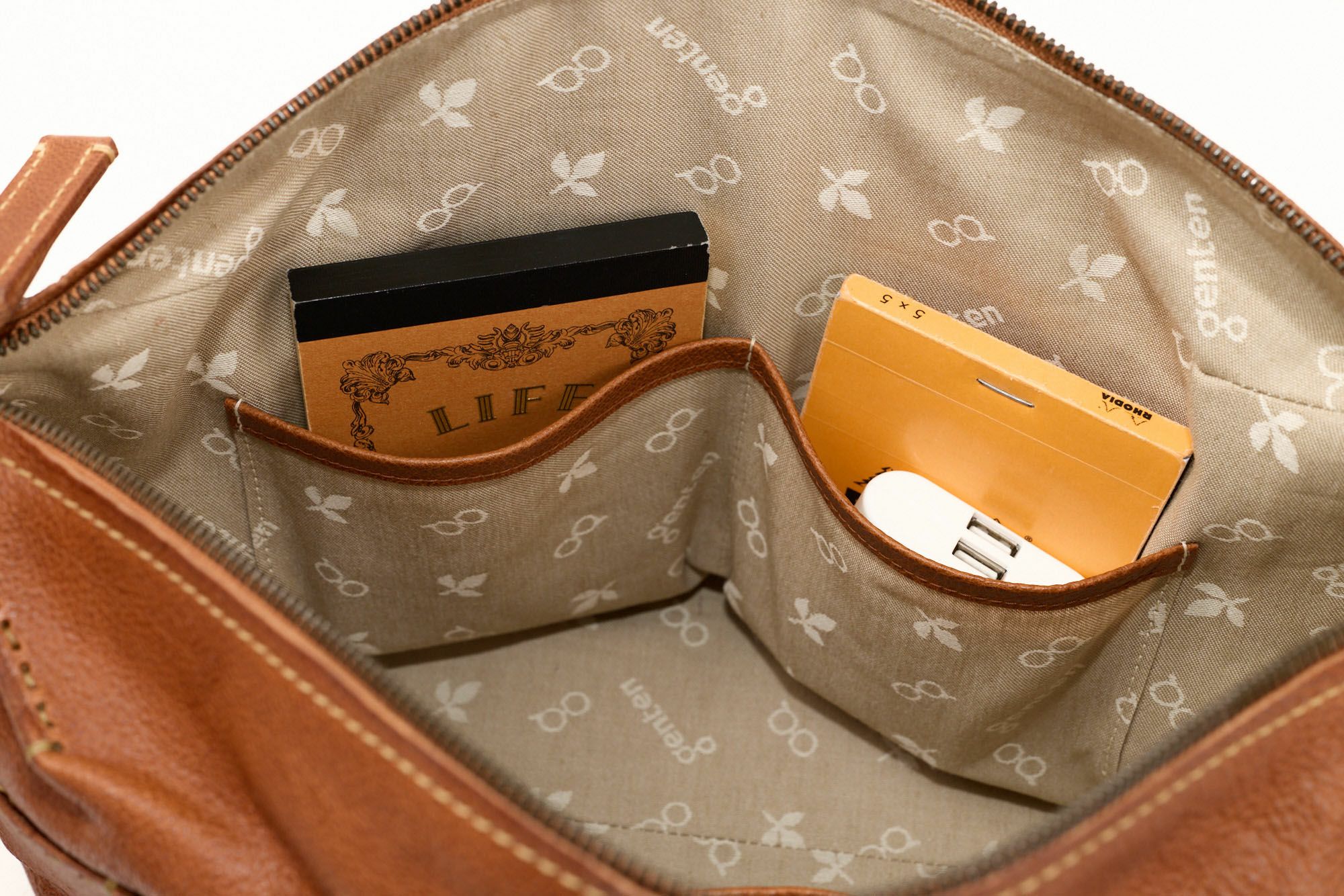 genten ゲンテン Vintage buffalo ヴィンテージバッファロー ショルダーバッグ 44877