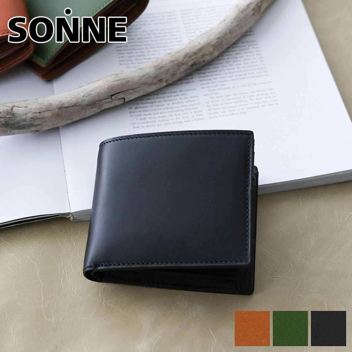 SONNE ゾンネ LISVERO リスヴェロ 二つ折り財布 SO-SOMN002